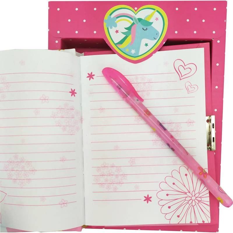Diario infantil de unicornio