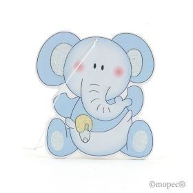 Elefante Para Decorar Azul