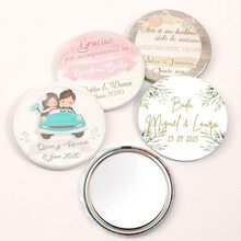Espejo chapa de boda varios diseños