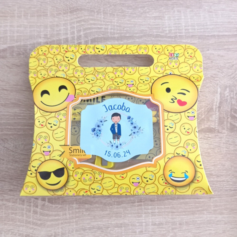 Estuche con accesorios de emoticonos (2)