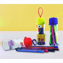Estuche gorra con rotuladores personalizable, detalle infantil