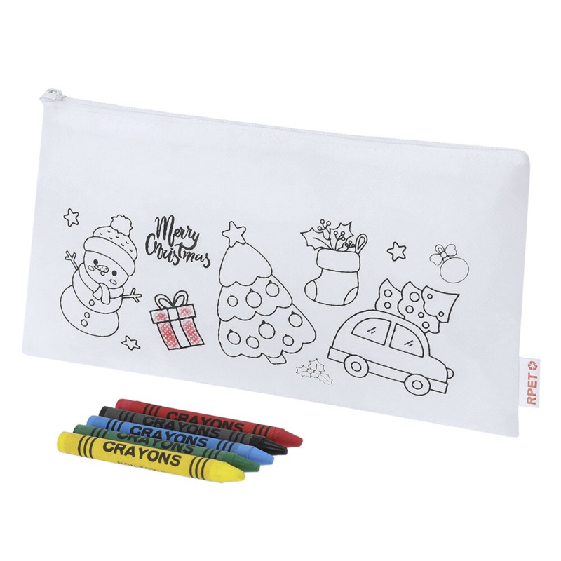 Estuche de navidad para pintar Merry Christmas