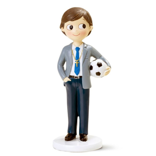 Figura niño Comunión con pelota