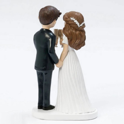 Figuras Novios Elegantes Para Tarta De Boda