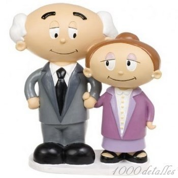 Figura pareja de 50 aniversario