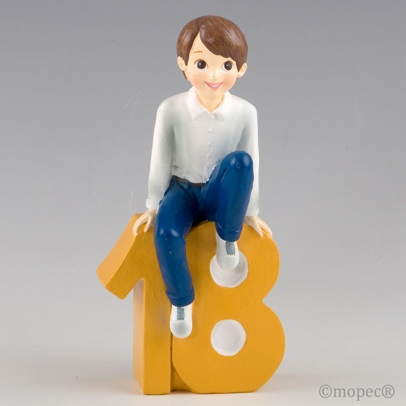 Figura para Pastel 18 cumpleaños chica