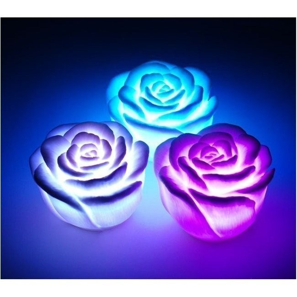 Flor de rosa LED