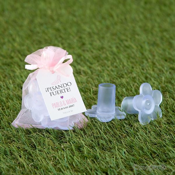 Funda de tacones FLOR pequeños en bolsa