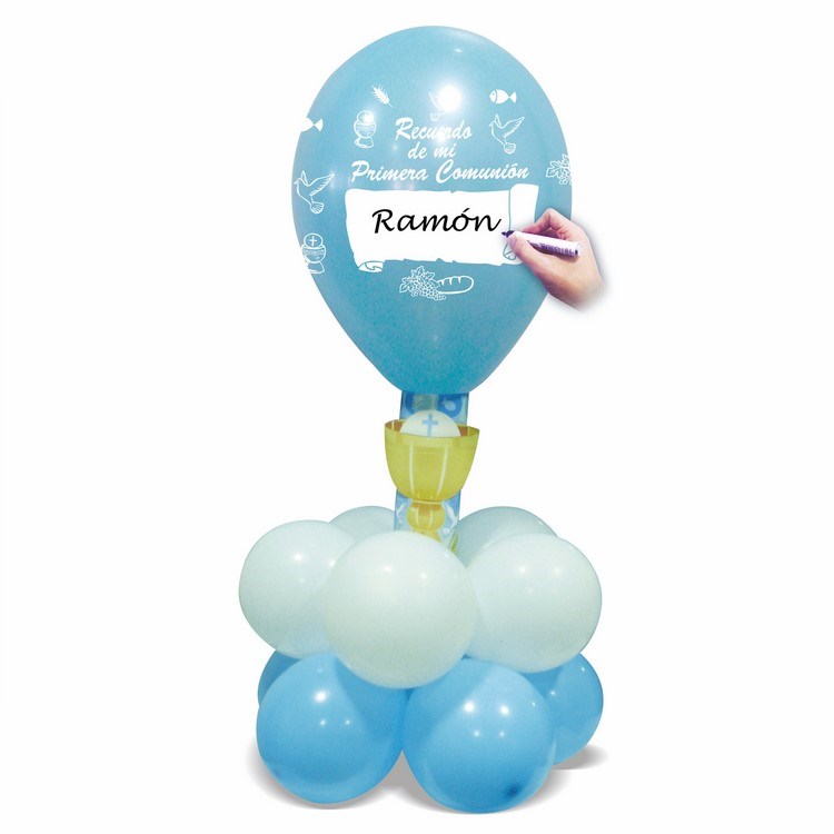 Globos De Comunion Personalizados Para Ninos