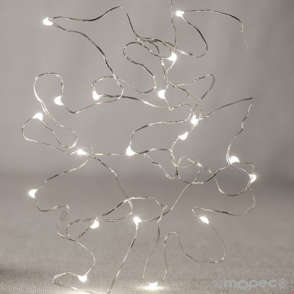 Guirnalda con 20 luces led