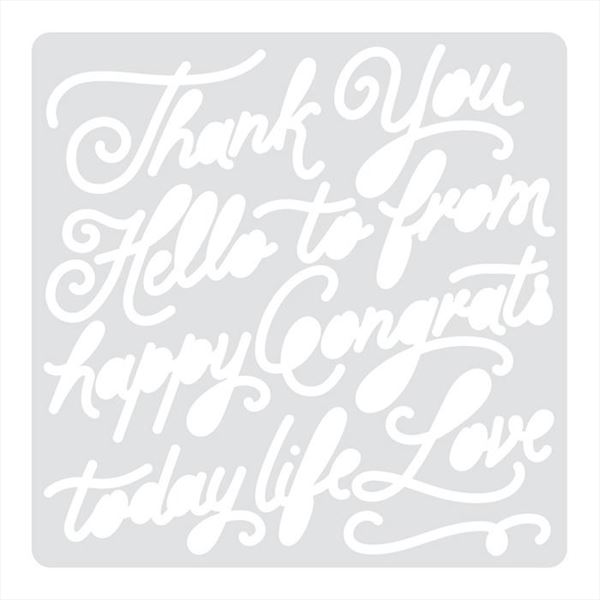 Heatwave Stencil Script