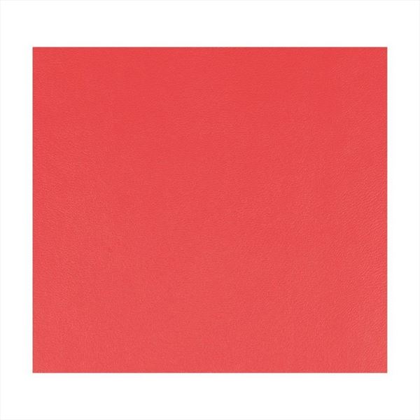 Hoja cuero sintético 30 x 30 Rojo