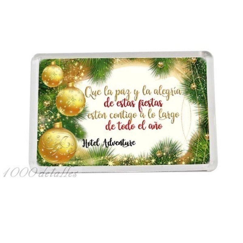 Imán personalizado con varios fondos