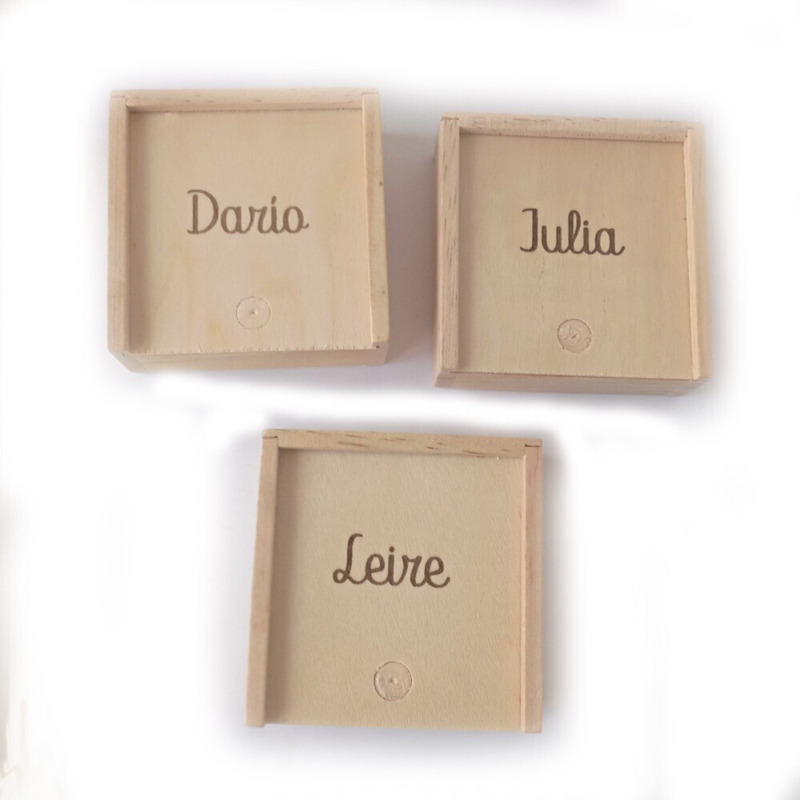 Juego 3 en raya en caja madera, detalle de boda comunión y bautizo infantil (8)