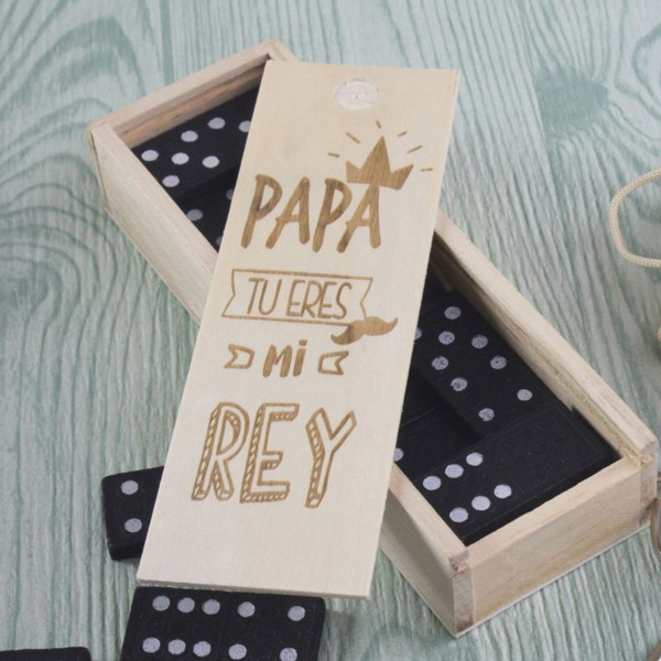 Juego de dominó personalizable, regalos para adolescentes e infantiles (5)