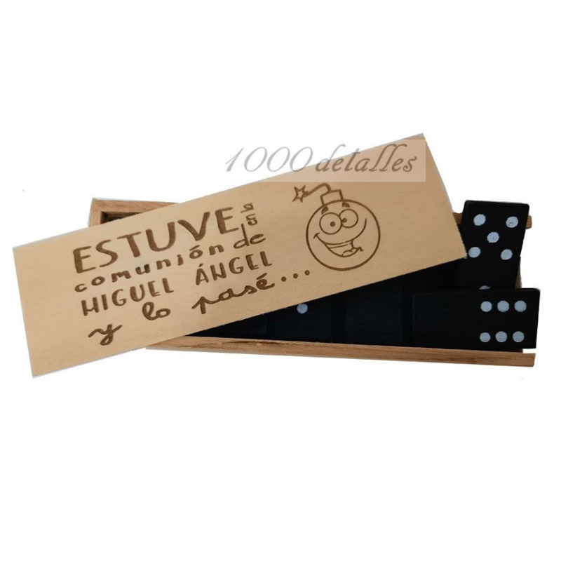 Juego de dominó personalizable, regalos para adolescentes e infantiles (3)