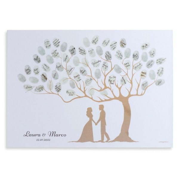 Lámina para huellas árbol de la vida