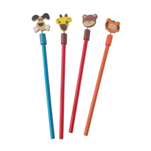 Lápices infantil de animalitos, detalle para niños