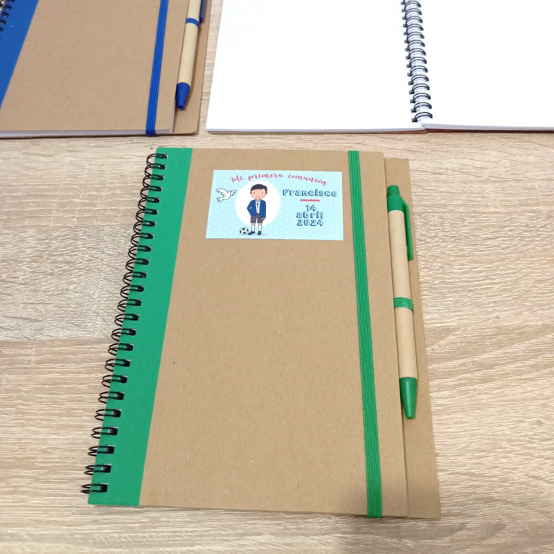 Libreta con bolígrafo Nature (7)