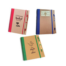 Libreta con bolígrafo Nature