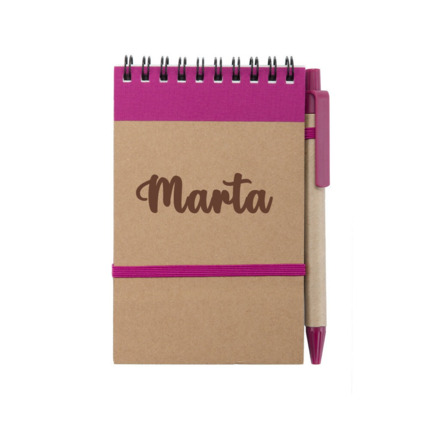 Libreta personalizada para regalo, boda, comunión o bautizo