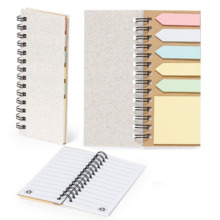 Libreta con notas adhesivas Nature