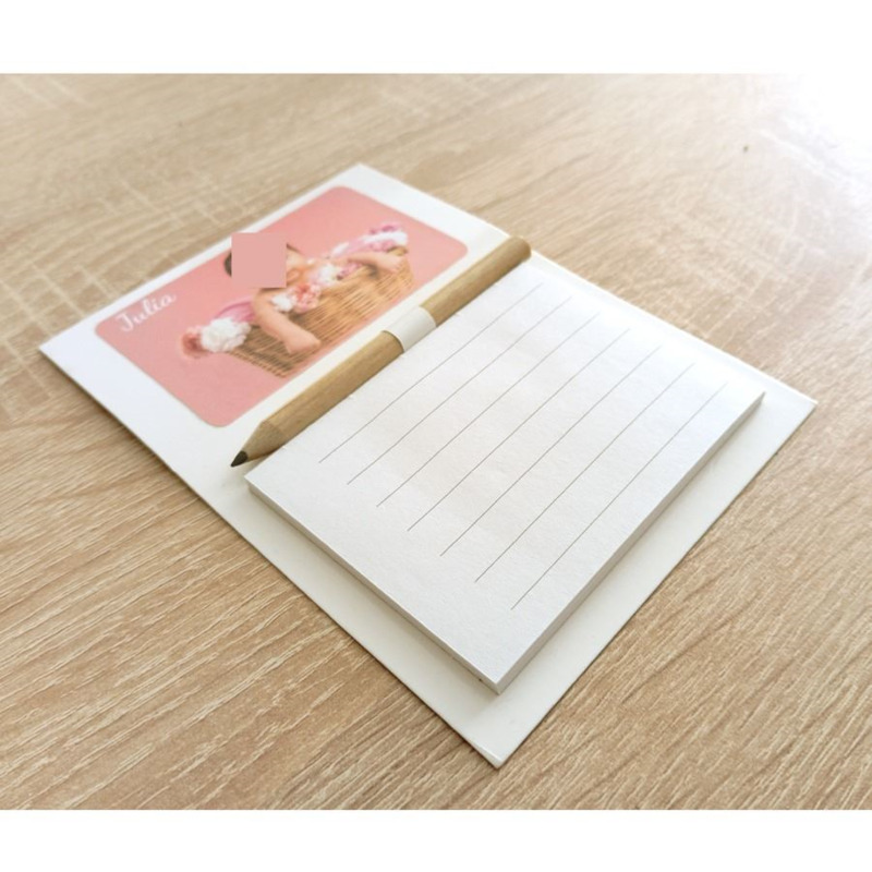 Libreta imán personalizada, grabada con foto o fondo (2)