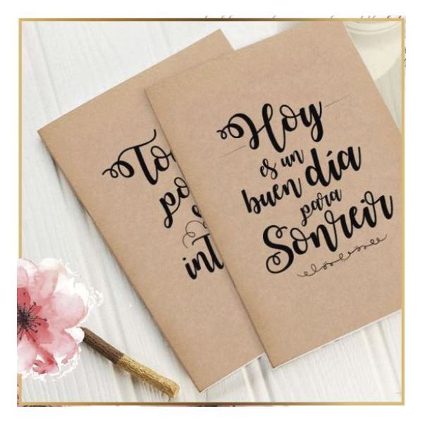 Libreta kraft Todo es posible