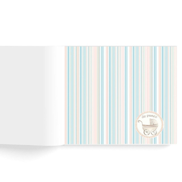 Libro de firmas bebé personalizado, alta calidad (2)