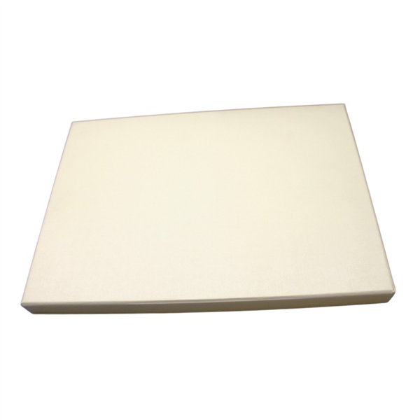 Libro de firmas beige liso con caja (1)