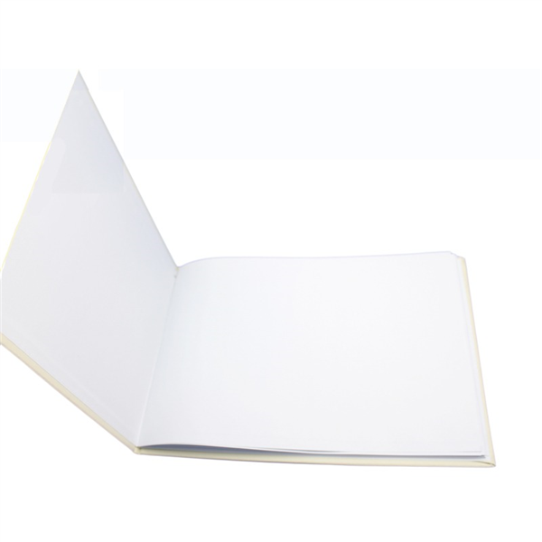 Libro de firmas beige liso con caja (2)