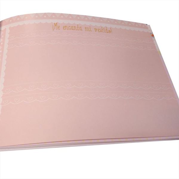 Libro de firmas de comunión personalizado indios, alta calidad (2)