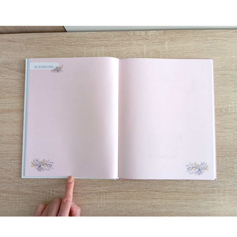 Libro de firmas para comunión con maletín de niña (9)