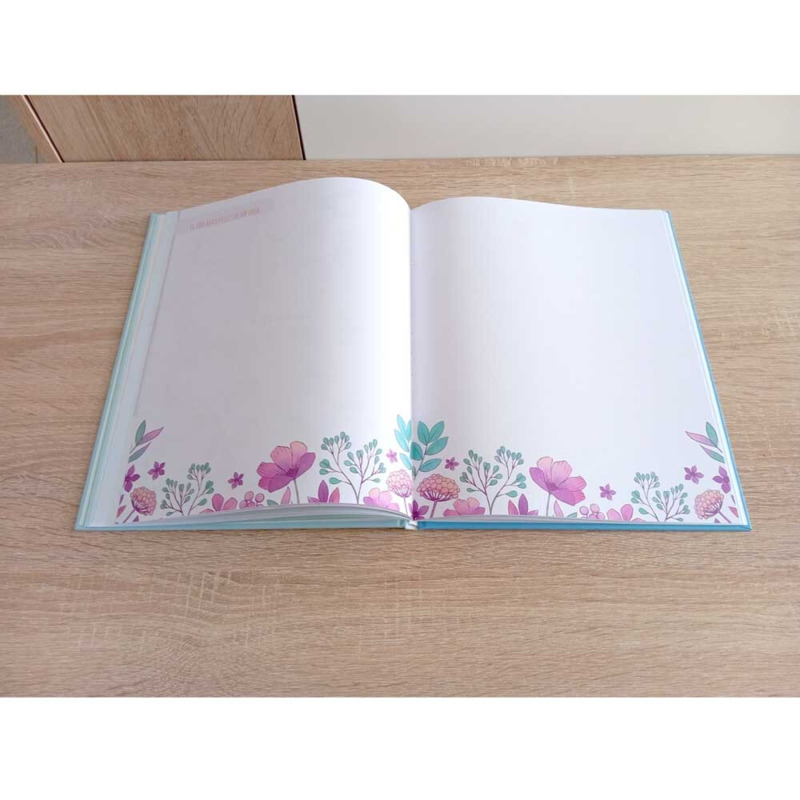 Libro de firmas para comunión con maletín de niña (18)