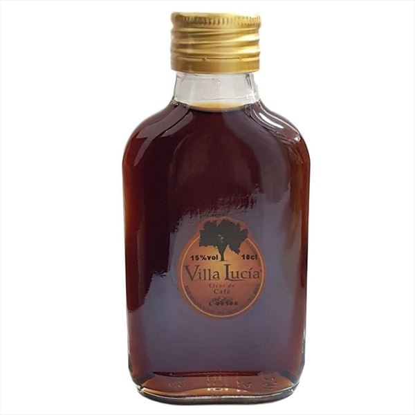 Licor petaca de Orujo de café