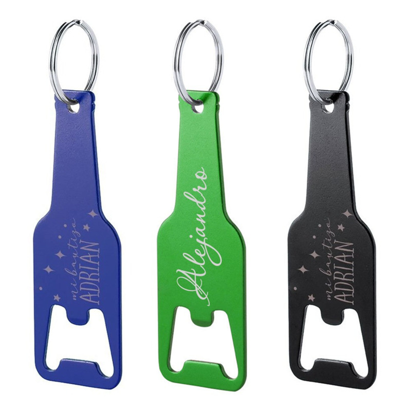 Llavero de Botella con abridor