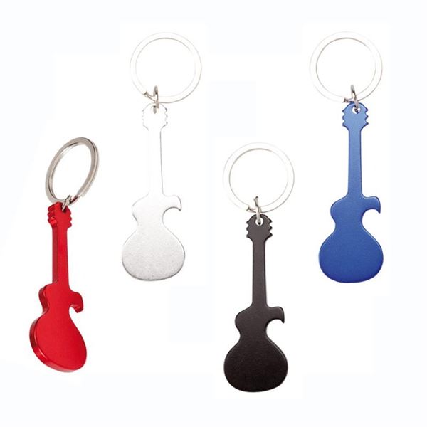 Llavero de guitarra abrebotellas