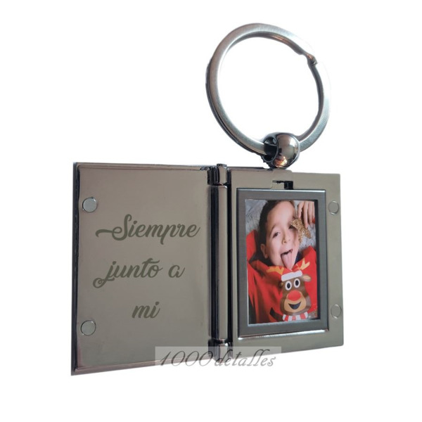 Llavero para foto personalizado