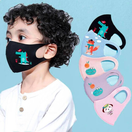Mascarilla infantil surtida reutilizable