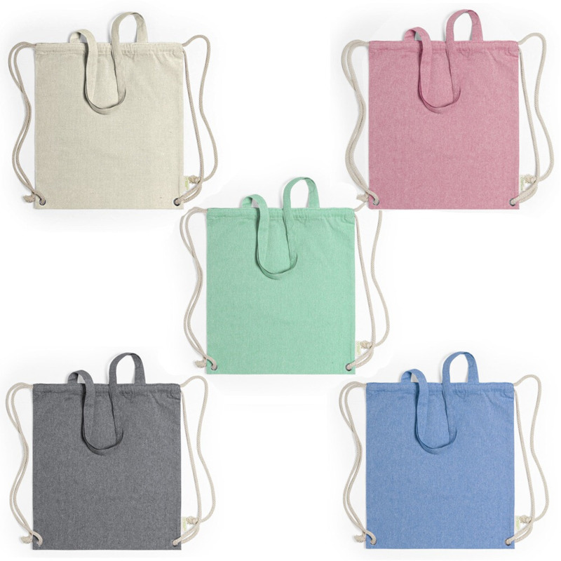 Mochila algodón de colores personalizada con nombre (1)