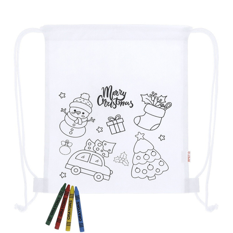 Mochila para pintar Merry Christmas (1)