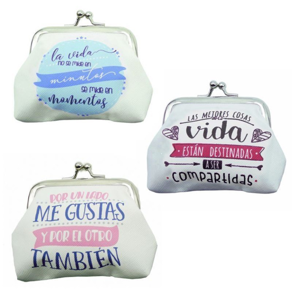 Monedero con frases personalizable (3)