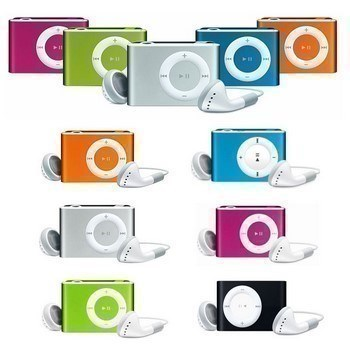 MP3 con auriculares y cable USB