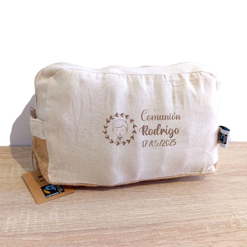 Neceser de algodón y yute (1)