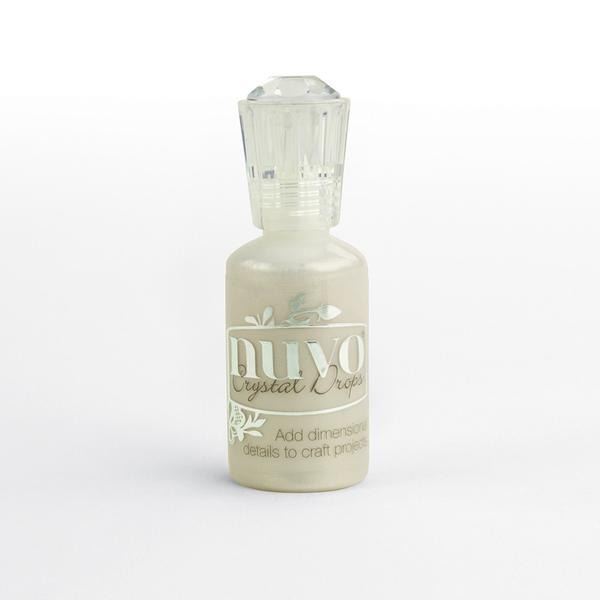 Nuvo Crystal Drops Ivory Seashell