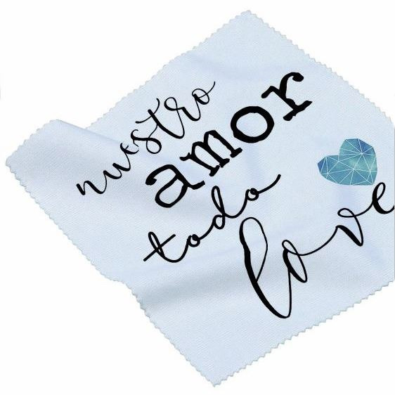 Paño limpiagafas personalizado con sublimación