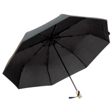 Paraguas negro plegable