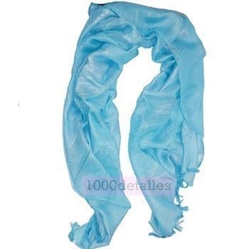 Pashmina con flecos