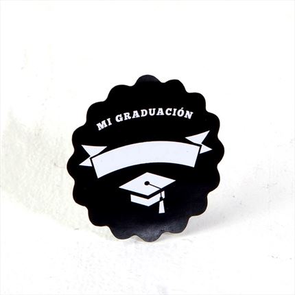 Pegatinas Mi Graduación 24 unidades