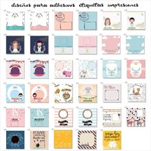 Pegatinas de vinilo, a medida, para regalos de comunión